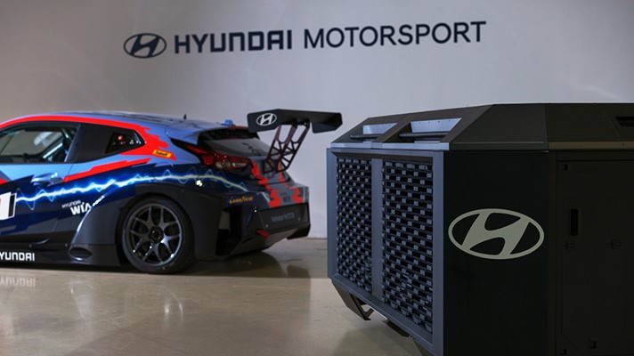 Бренд топливных элементов HTWO в составе Hyundai Motor Group предоставит генератор для первых в мире гонок электромобилей серии ETCR